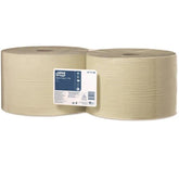 Tørkepapir Basic Stor Rull Tork W1 Gul 1-Lag 2x2stk